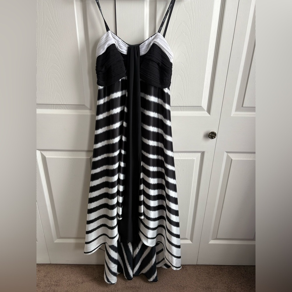 Y2K strapless Joseph Ribcoff dress